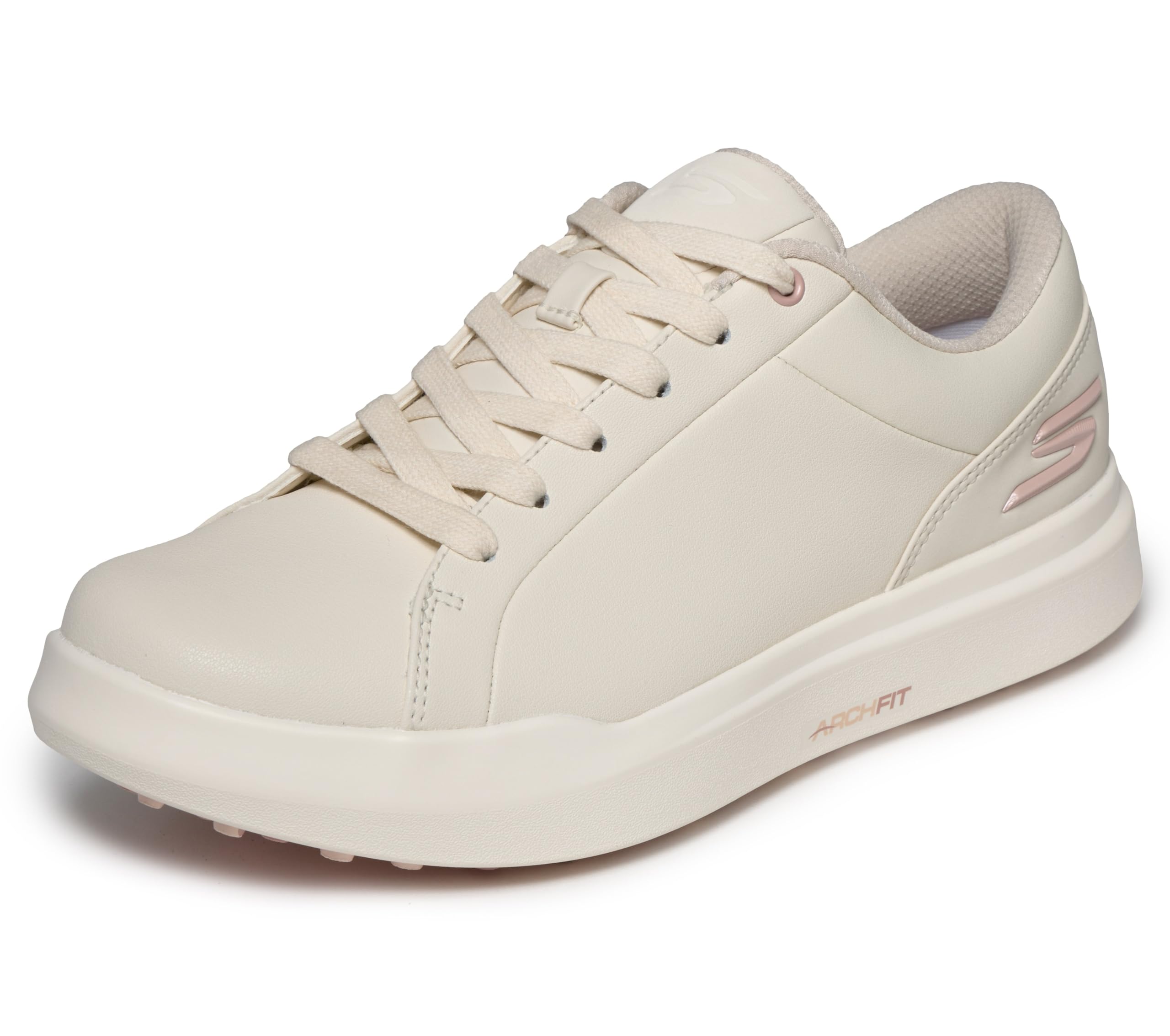 Skechers Zapatillas de Golf para Mujer: Go Drive 6, Impermeables, sin Pinchos, para Mujer, Color Natural, Talla 41 EU