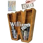 Sulevalt Personalized Piggy Bank for Boys Girls Large Piggy Bank 9.1 Inch with DIY Laser Stickers, Savings Piggy Bank for Kids Toddler Alcancias De Dinero para Adultos Decor Perfect Unique Gift (W)