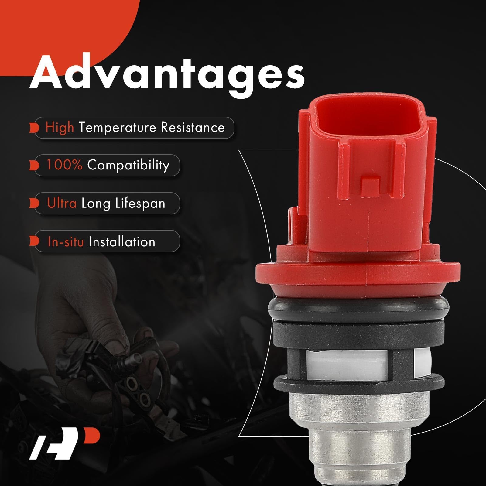 Amazon.com: A-Premium Set of 6 Fuel Injectors Compatible