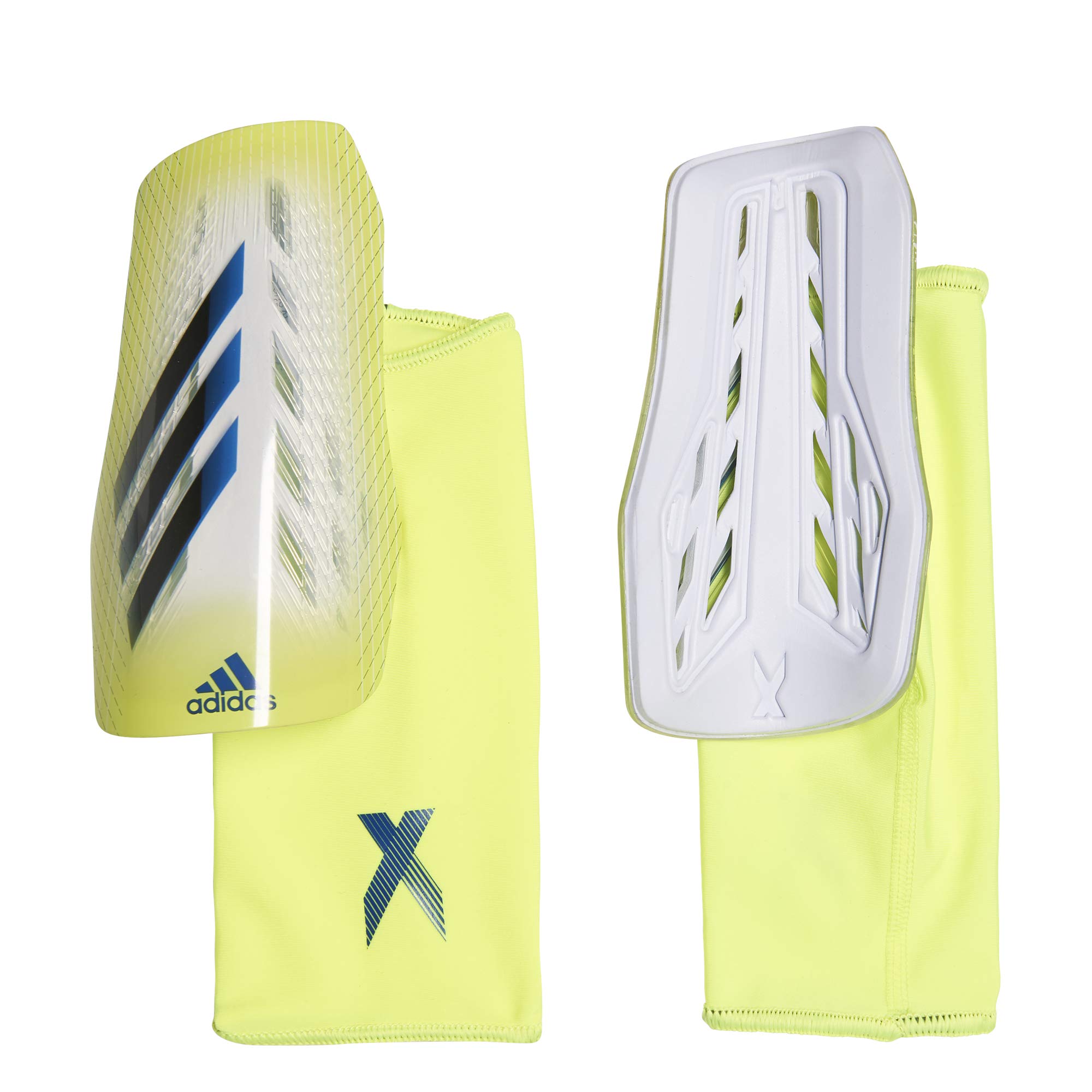 adidas, unisex dla dorosłych, X ochraniacz goleni, słoneczny żółty/czarny/niebieski (Team Royal Blue), XL