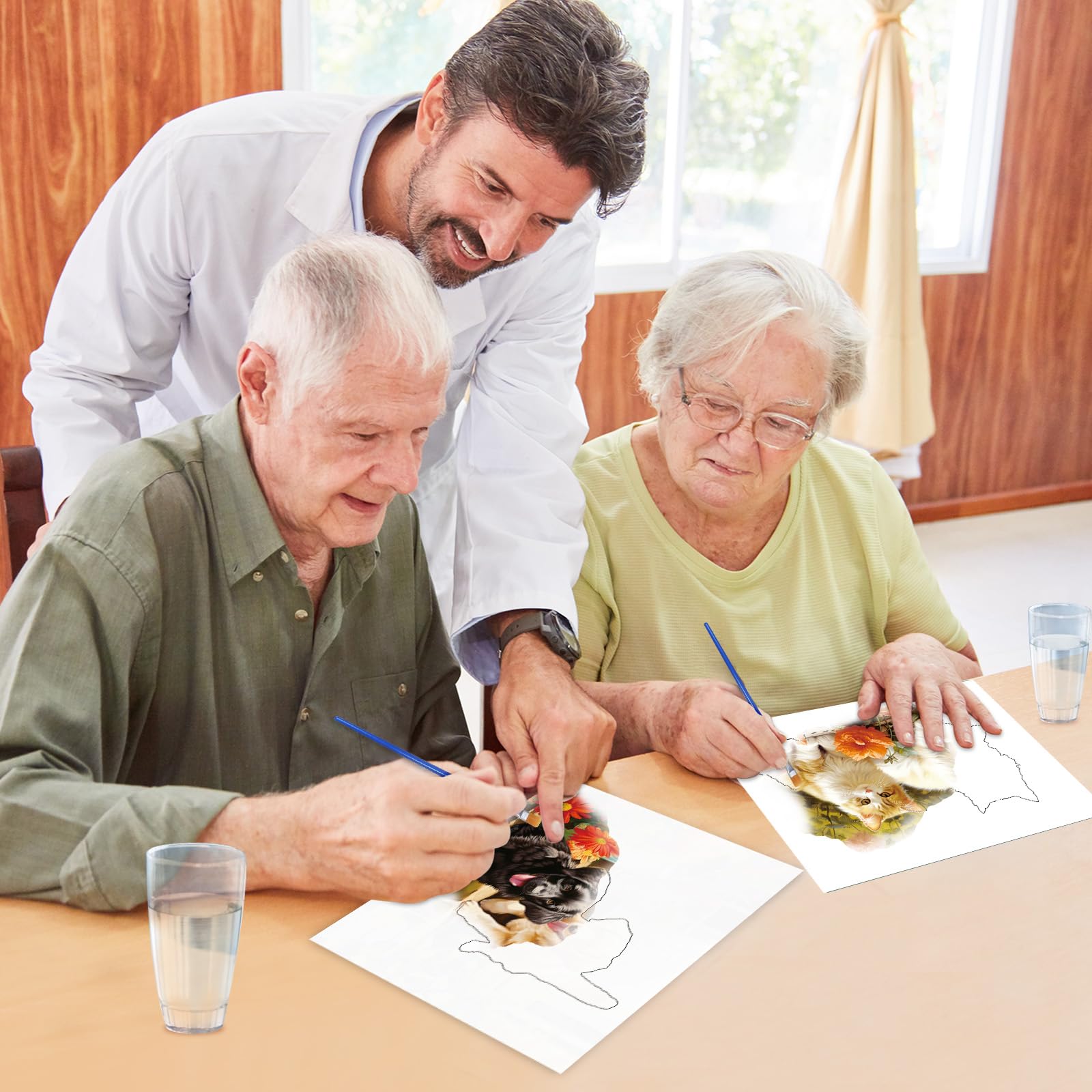 24 Pcs Dementia Products For Elderly Reusable Water