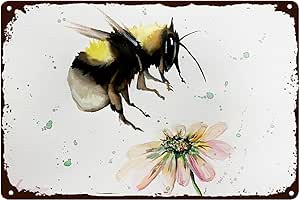 Plaque En Métal Vintage Chic Pour Décoration De Maison, Bar, Café, Ferme, Garage Ou Club 30,5 X 20,3 Cm