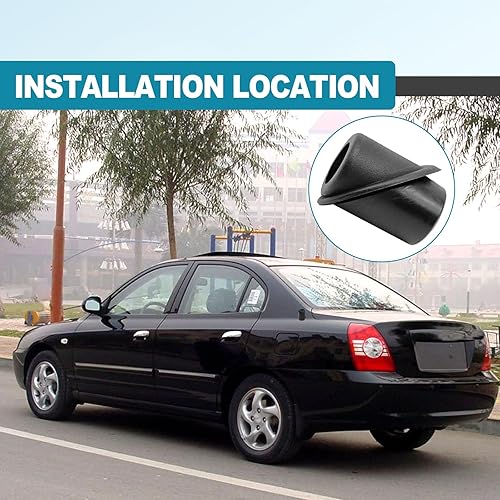 Miniatura 7 de Base de adaptador de goma para antena - Base de mástil de antena de radio - Compatible con Hyundai Elantra 2000-2006 - 96216-2D000