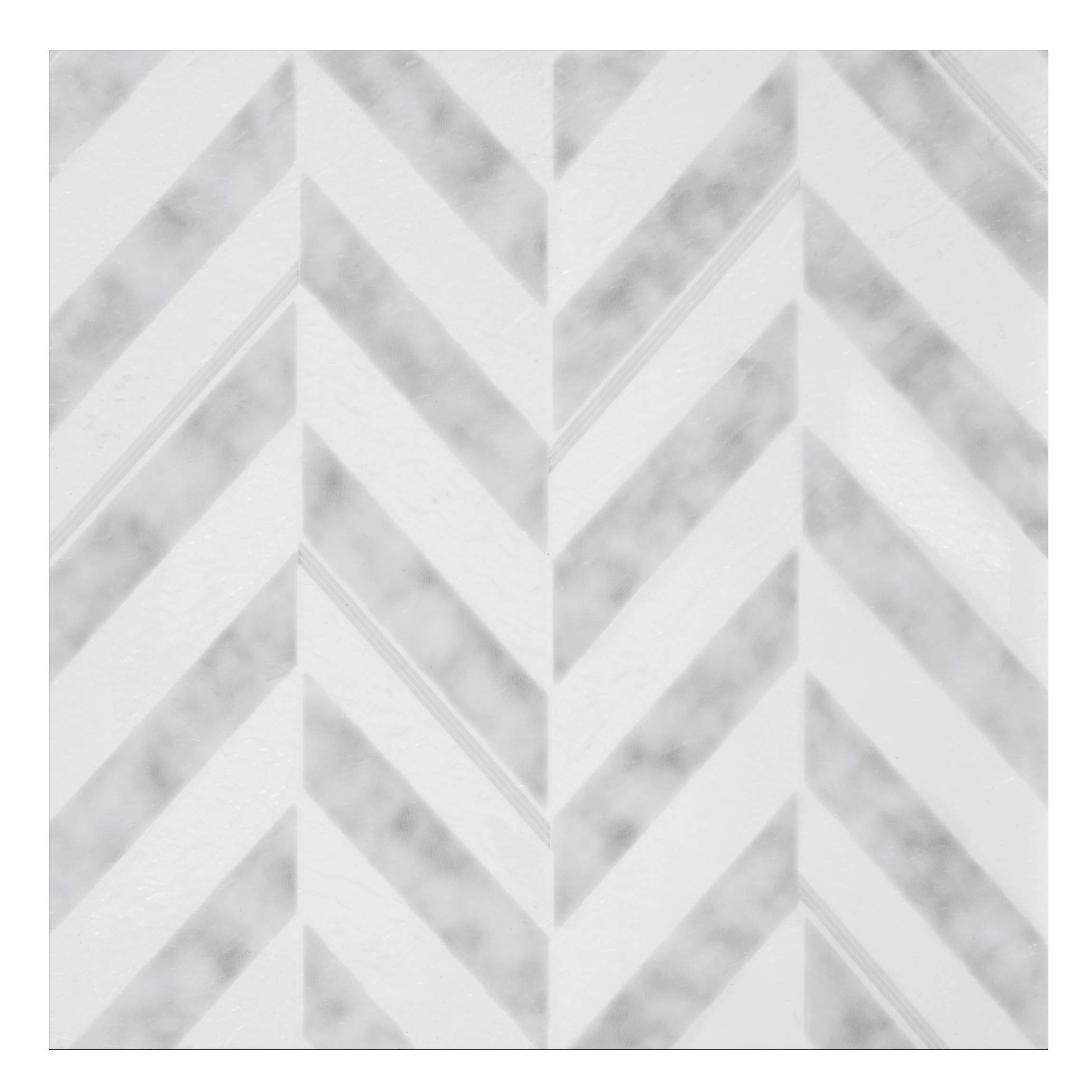 Retro Self Adhesive 12-Inch Vinyl Floor Tiles, 20 Tiles - 12" x 12", Chevron Pattern - Peel & Stick, DIY Flooring for Kitchen, Dining Room, Bedrooms & Bathrooms by Achim Home Decor