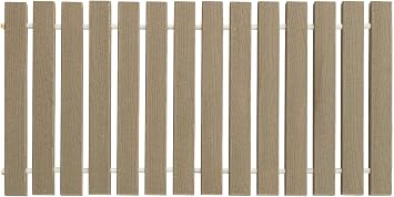 Furniture Barn USA Beach Roll Up Walkway EverGrain Composite Decking, Cape Cod Gray