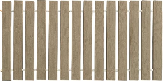 Furniture Barn USA Beach Roll Up Walkway EverGrain Composite Decking, Cape Cod Gray