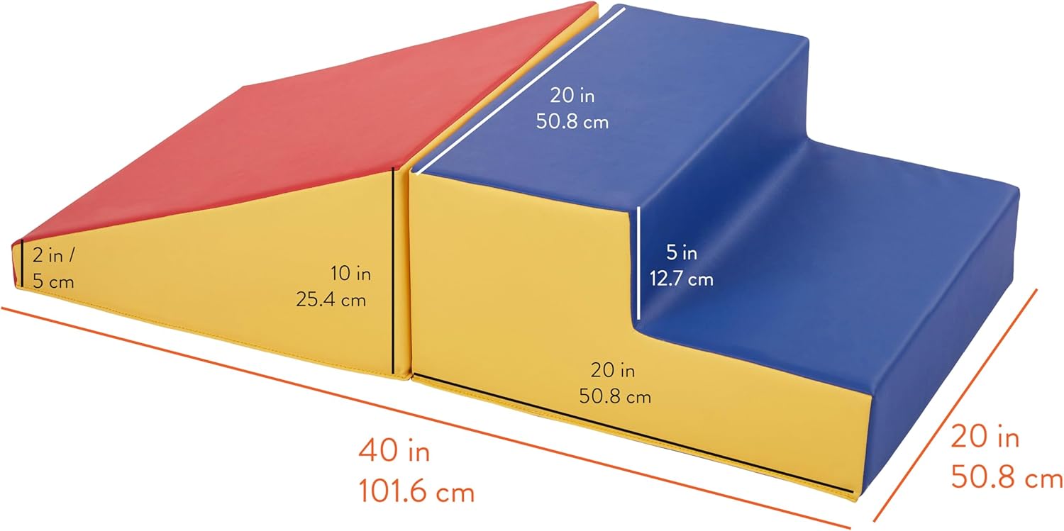 Little Adventurer Step and Slide, Indoor Playset, Assorted, 2-Piece