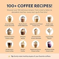 Vista 8 de Café Helado de Proteína de Caramelo - Proteína de Suero Premium y Cafés Helados Instantáneos - 100% Preparación en Frío Natural - Cero Sabores