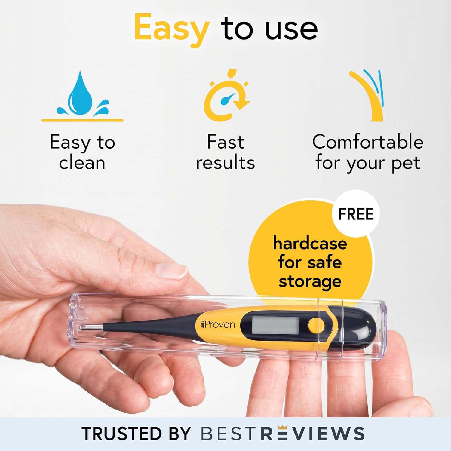 Get Accurate Readings Fast: iProven Dog & Cat Thermometer Review