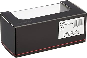 Amazon | 京商 1/64 マツダ ROADSTER RS 2015 ブラック 完成品
