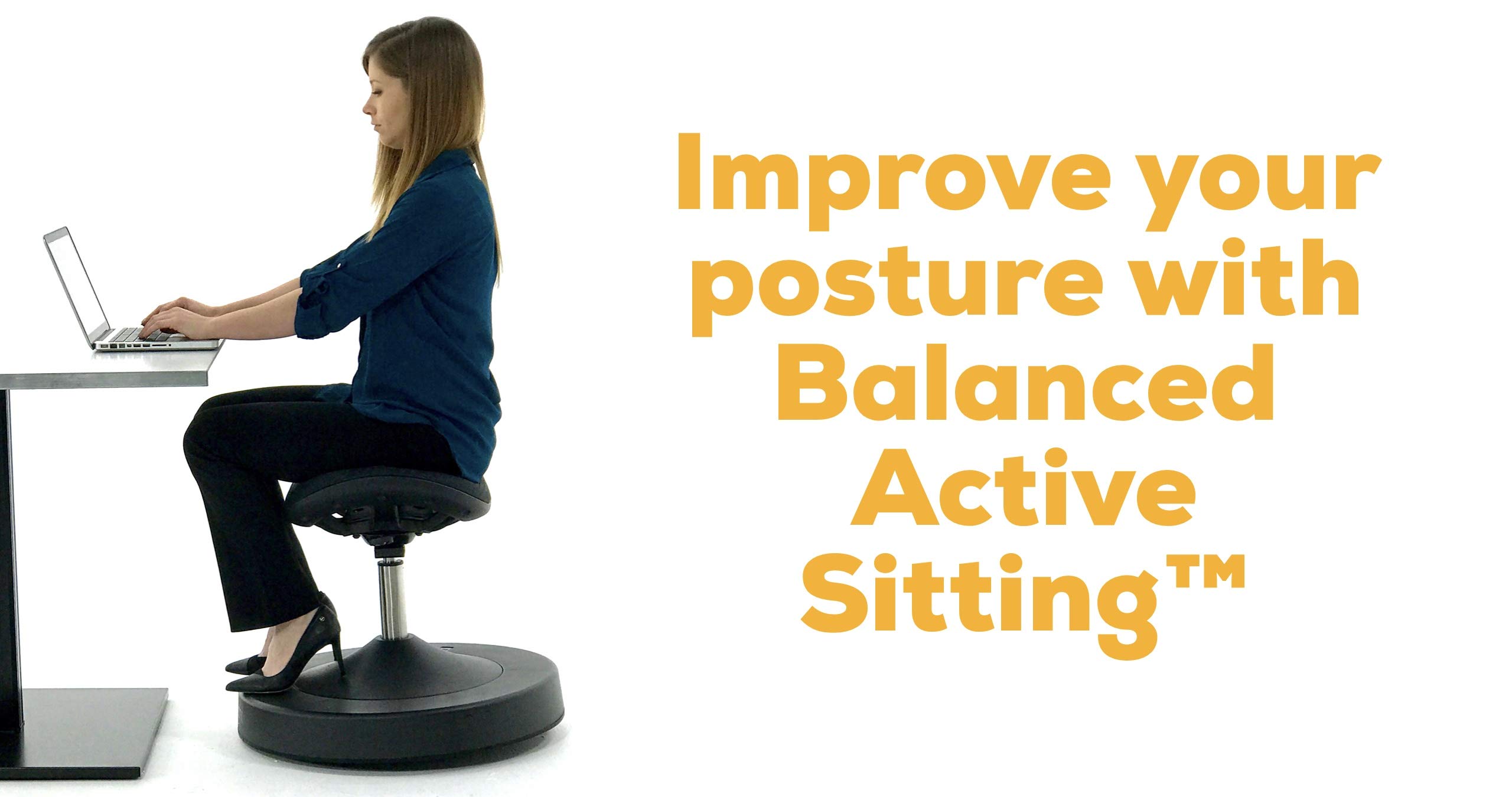 Buy SitTight Balanced Active Sitting Chair Best Standing Desk Chair