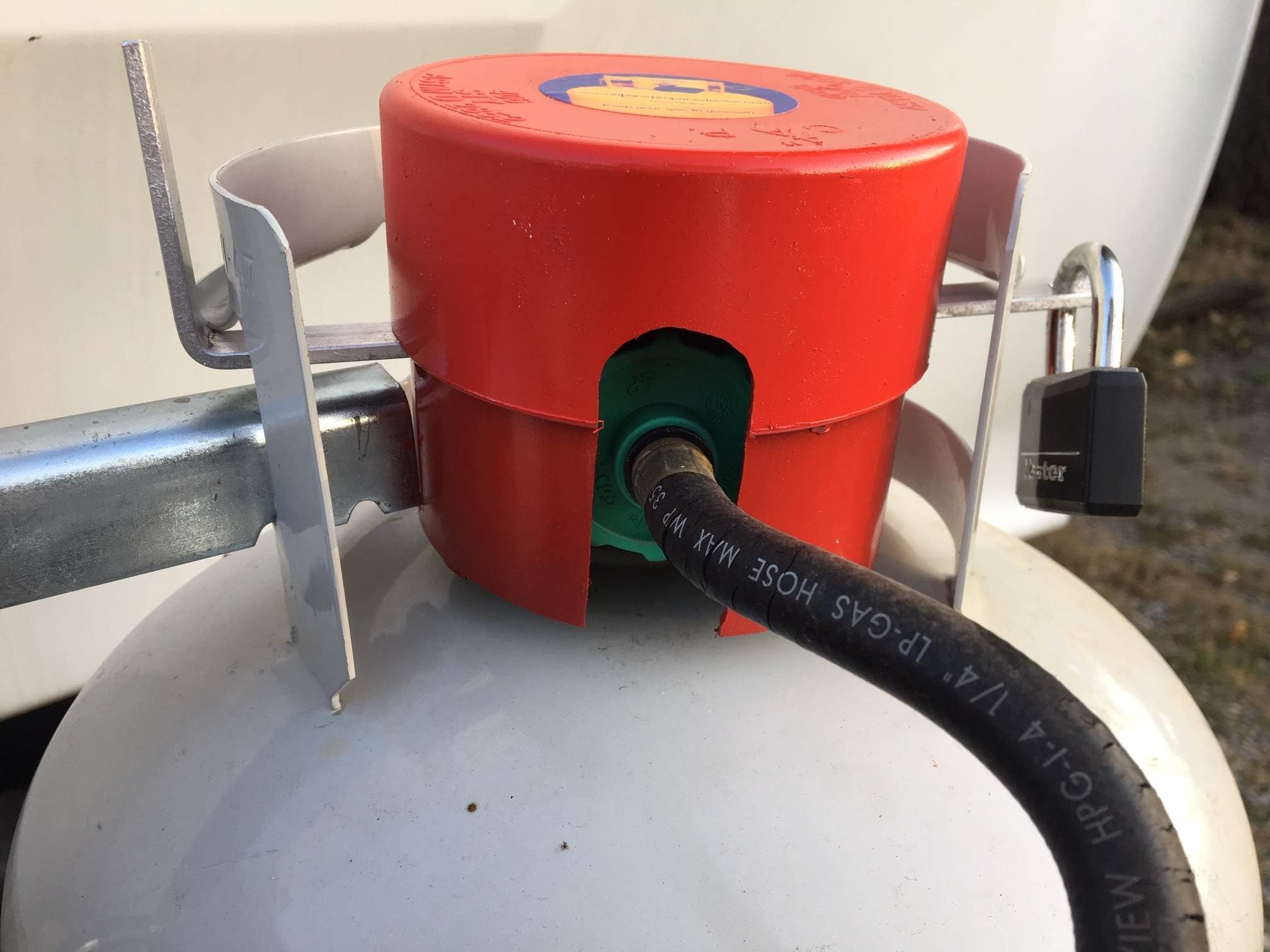 propane tank lock