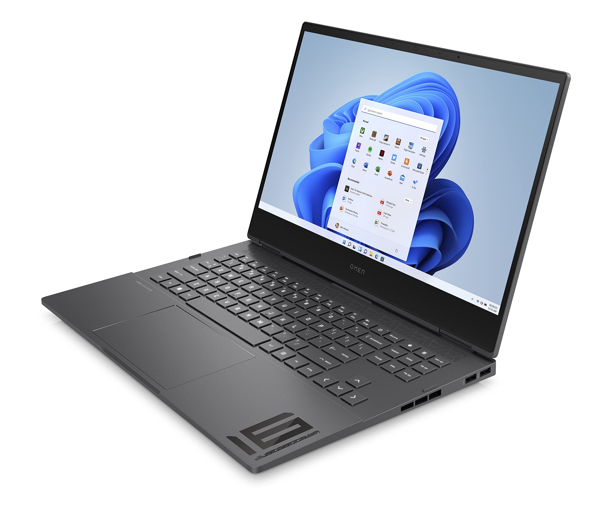 HP OMEN Gaming Laptop 16-n0222nw | 16.1" Full HD | Ryzen 7 6800H | 16 GB RAM | 512 GB SSD | AMD Radeon RX 6650M | Windows 11 Home | QWERTY Keyboard (Polski)