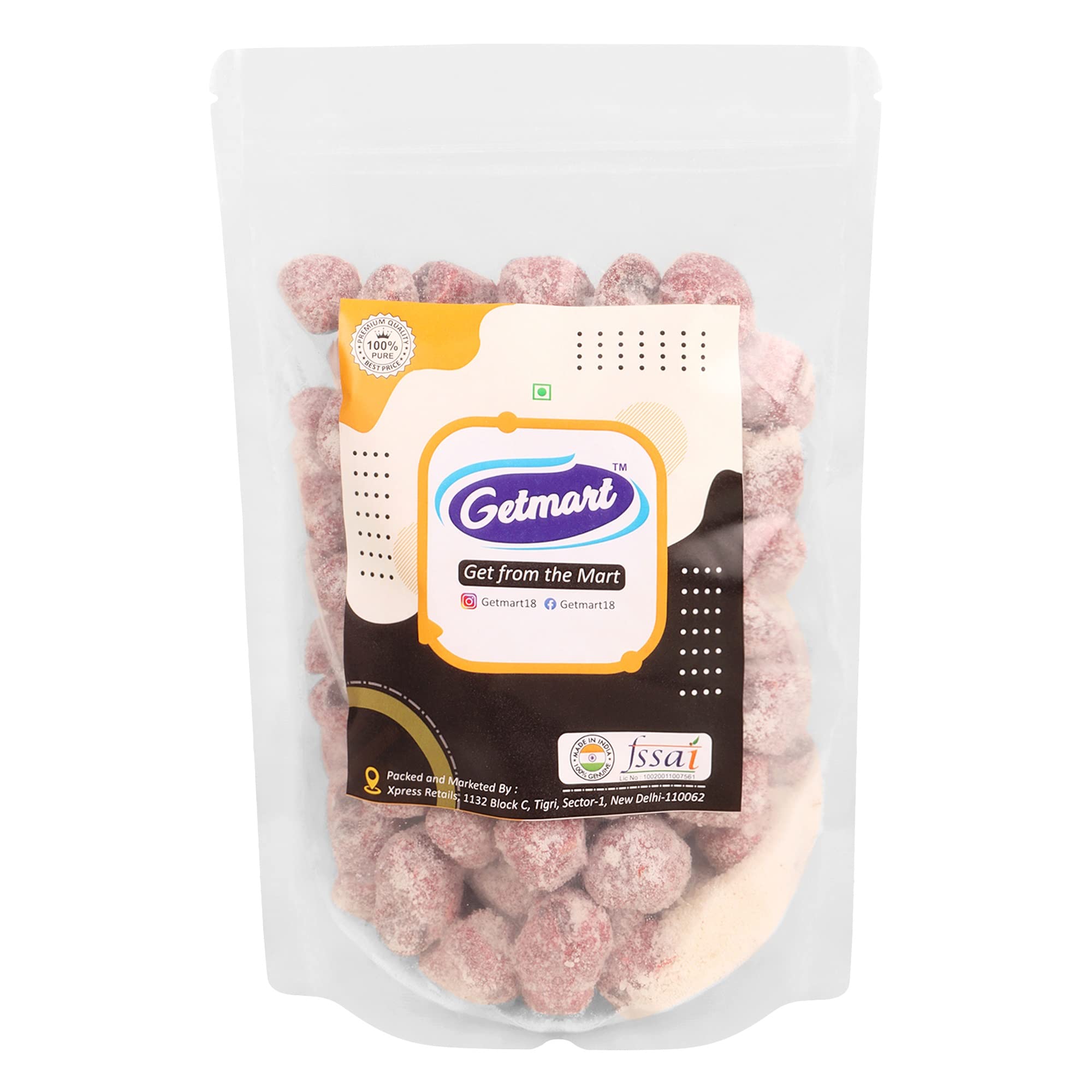 Getmart™ Soft Digestive Tamarind Candy, Imli Laddu (1 Kg, 1 Pack)