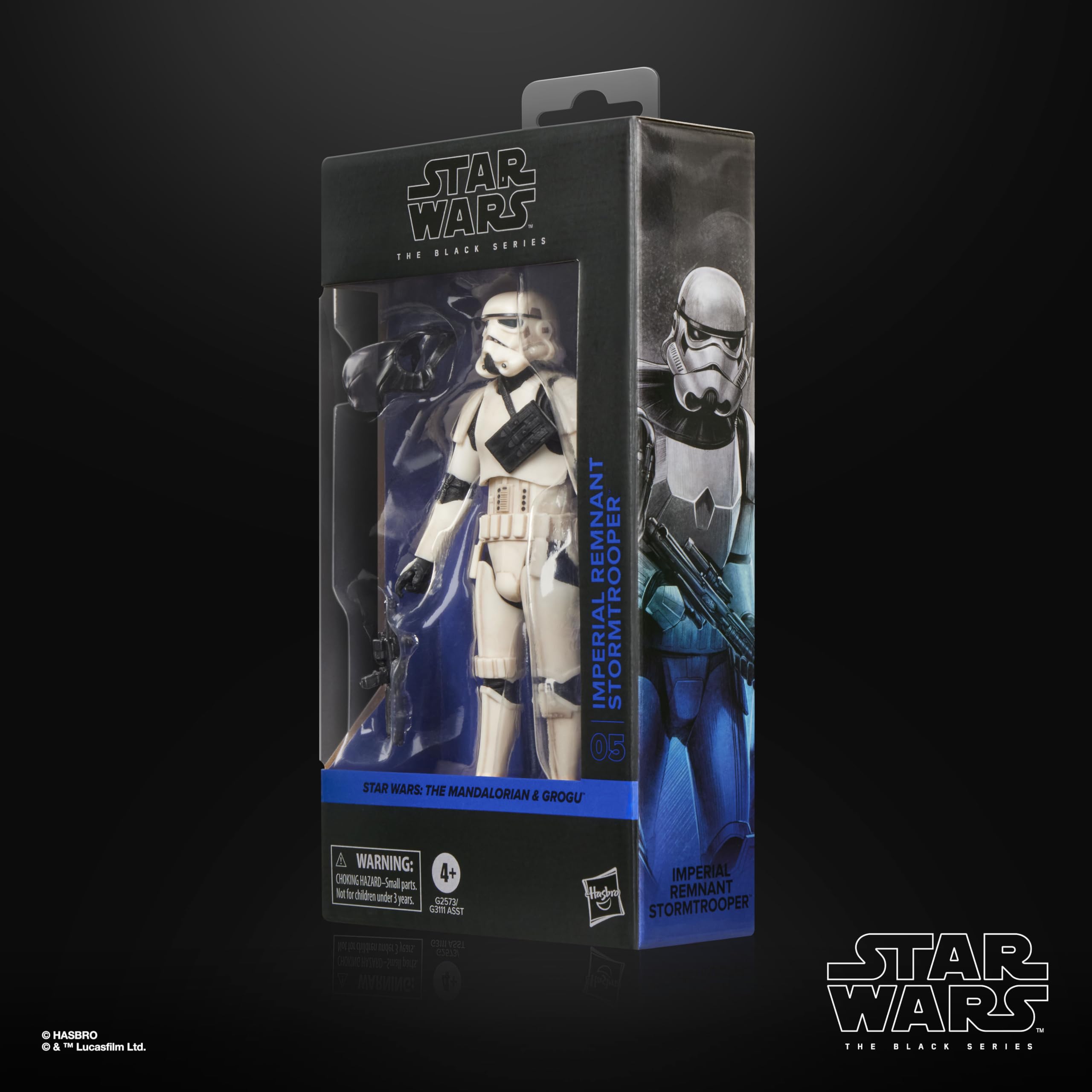 Star Wars The Black Series, Imperial Remnant Stormtrooper, The Mandalorian & Grogu, Figura de acción de 15 cm