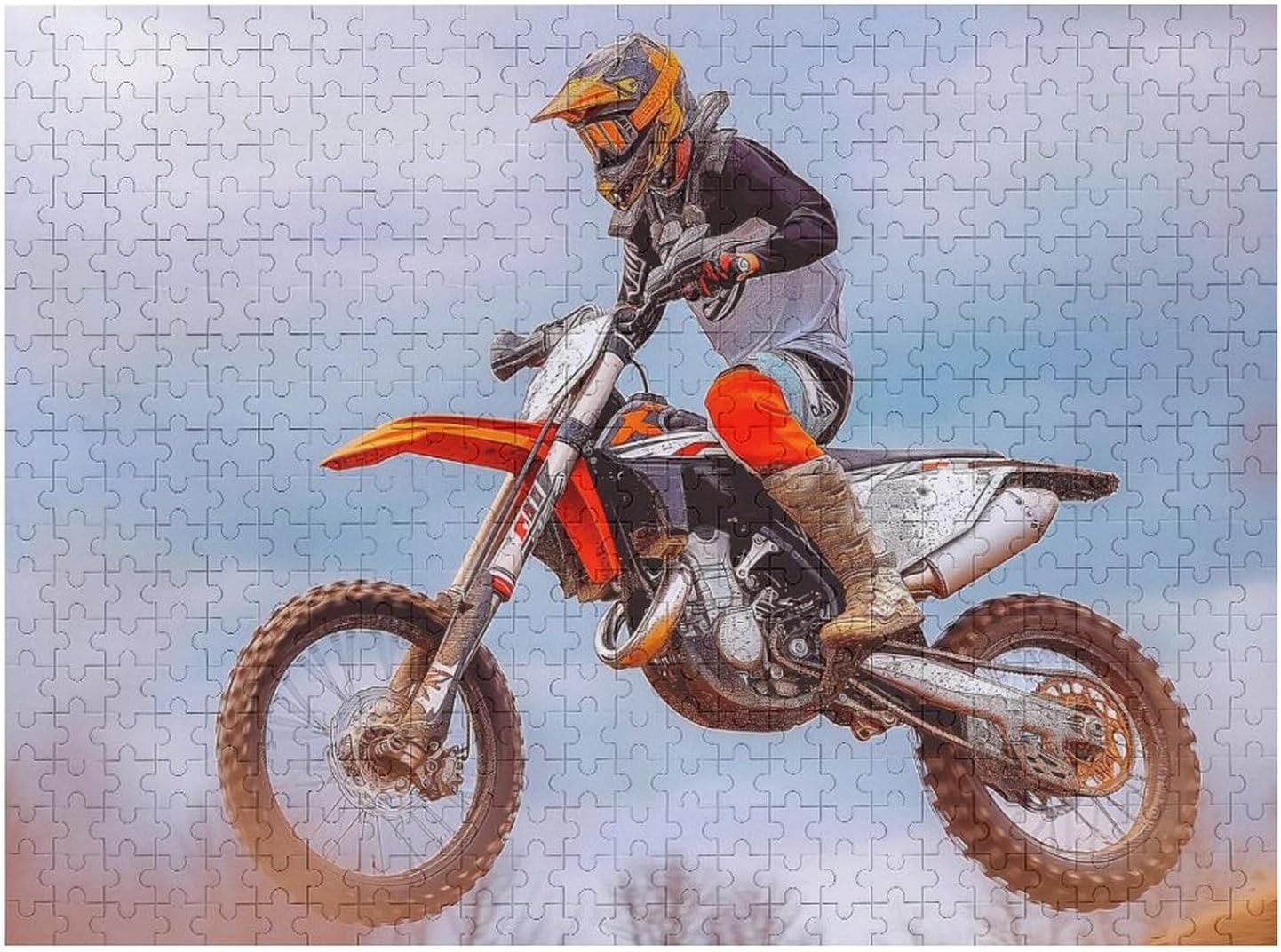 Motocross Dirt Bike Jigsaw Puzzles Wooden Jigsaw Puzzles Family Puzzles Adult 500/1000 Piece