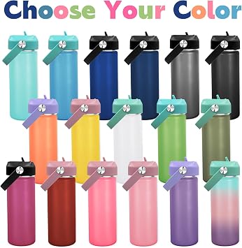 Made in USA,Personalized 18oz kids water bottle for school w/Engraved Name
