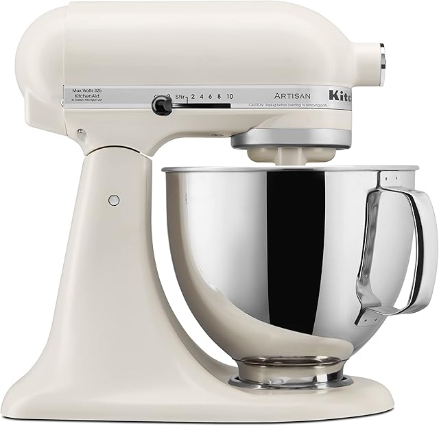 KitchenAid Artisan Series 5 Quart Tilt Head Stand Mixer, Porcelain