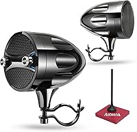 Vista 1 de Altavoces Bluetooth para Motocicleta - Impermeables, Altavoces RZR de 200W para ATV, UTV, Carrito de Golf y Moto de Agua