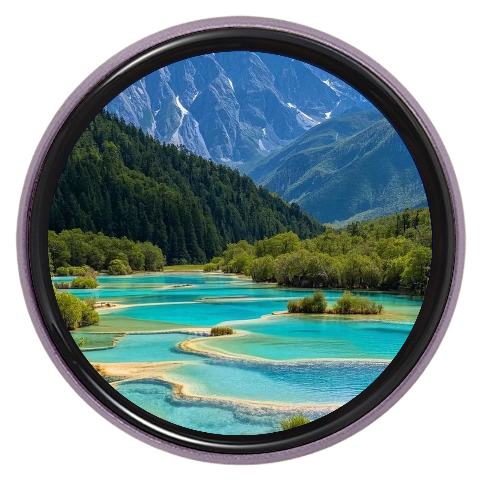 Placa Digital - Pantalla Recargable De 6 Cm,Electrónica Ornamental con Pantalla Táctil HD - para Decoración de Escritorio y Eventos de Cosplay para Aficionados al