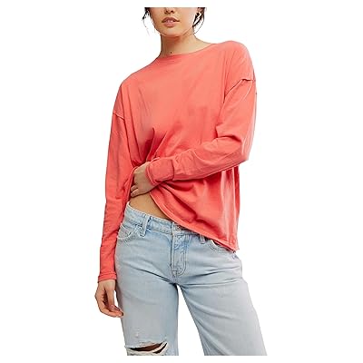Free People Nina T Shirts Long Sleeve Women