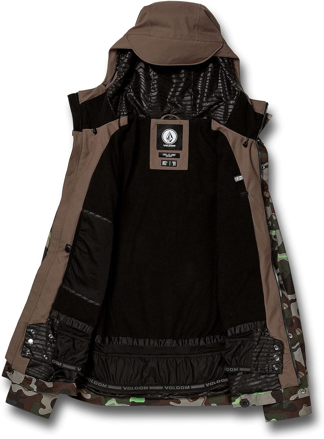 Volcom Men's Creedle2stone Military Style Snow Jacket : Clothing, Shoes & Jewelry