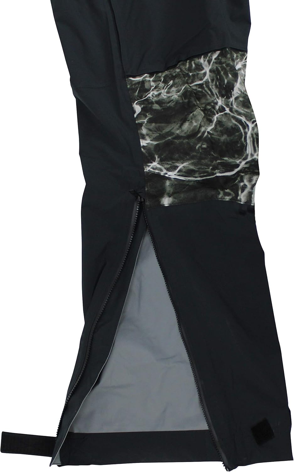 EAG Elite Mossy Oak Blacktip Pro Fishing Rain Bib (Mossy Oak Elements Blacktip, Large)