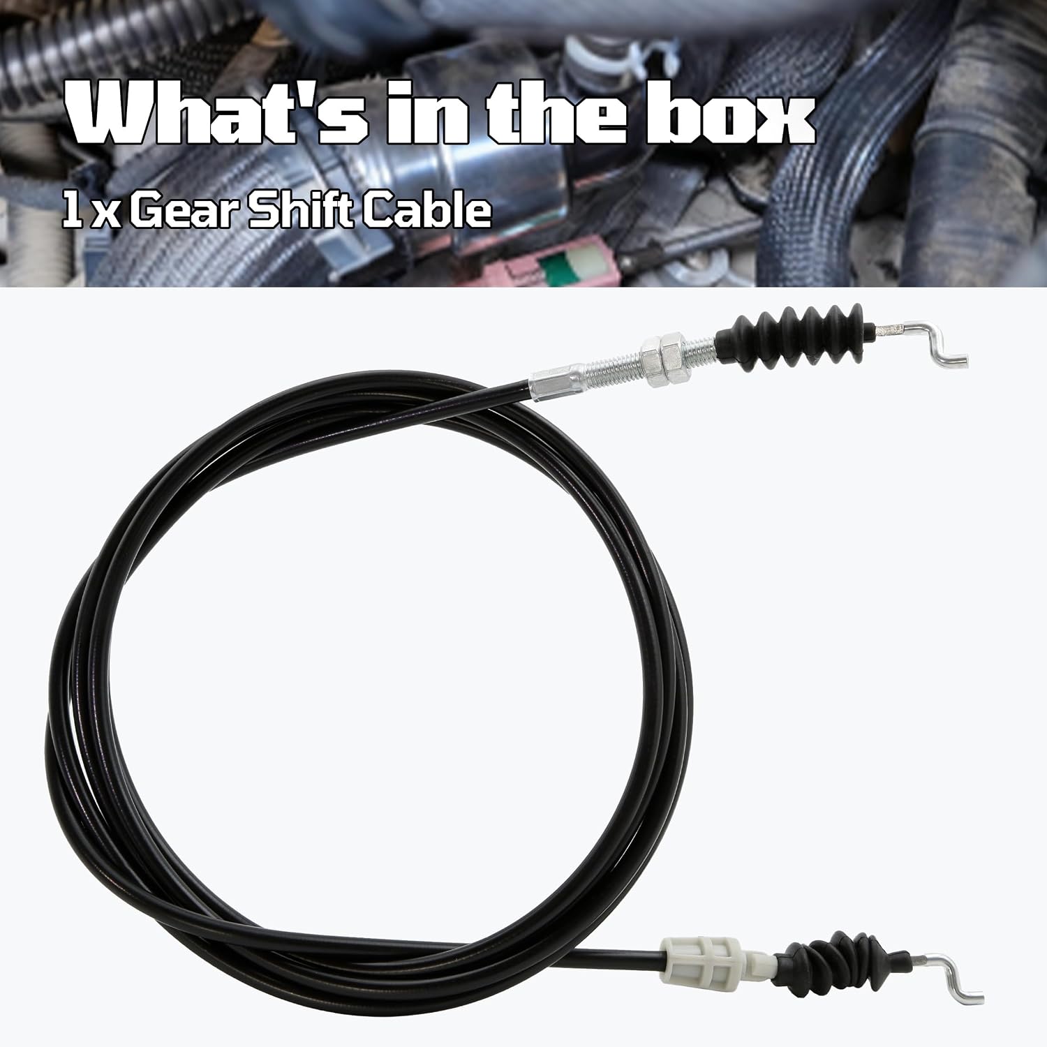 Gear Shift Cable Fit for John Deere Gator XUV Replace AM147990 | Fit for John Deere Gator XUV 590i S4 Series Utility Vehicles