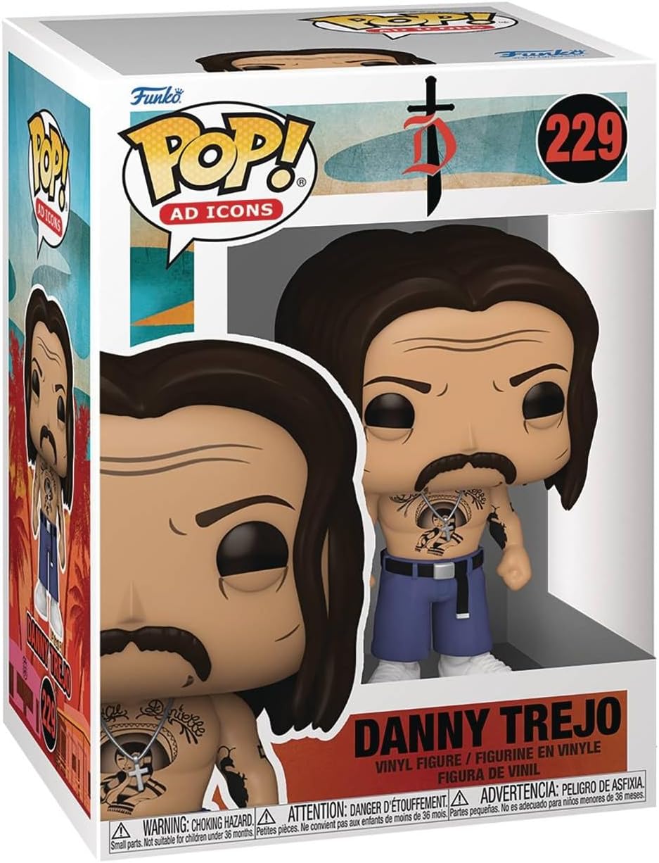 POP Movie Icon: Danny Trejo Funko Vinyl Figure (Bundled with Compatible Box Protector Case) Multicolored 3.75 inches - Image 3