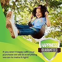 Vista 7 de Swurfer Correas para hamaca de árbol – Kit de colgar para hamaca, columpios de árbol, duradero, resistente a la intemperie, libre de óxido