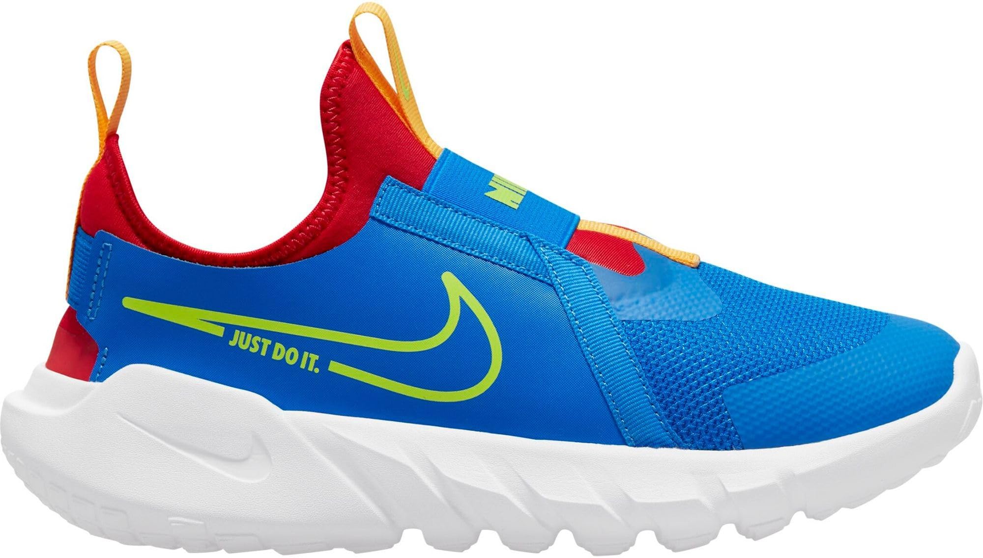 Nike Flex Runner 2 (GS)-Photo Blue/Atomic Green-University RED-DJ6038-402-4UK (B0BYFH84DH) Amazon Price History, Amazon Price Tracker