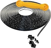 Vista 27 de InstaTrim La Junta Flexible Original - Paquete de 2 cintas de calafateo adhesivas de 10 pies de gris de 1/2" de ancho - Junta adhesiva con muchos