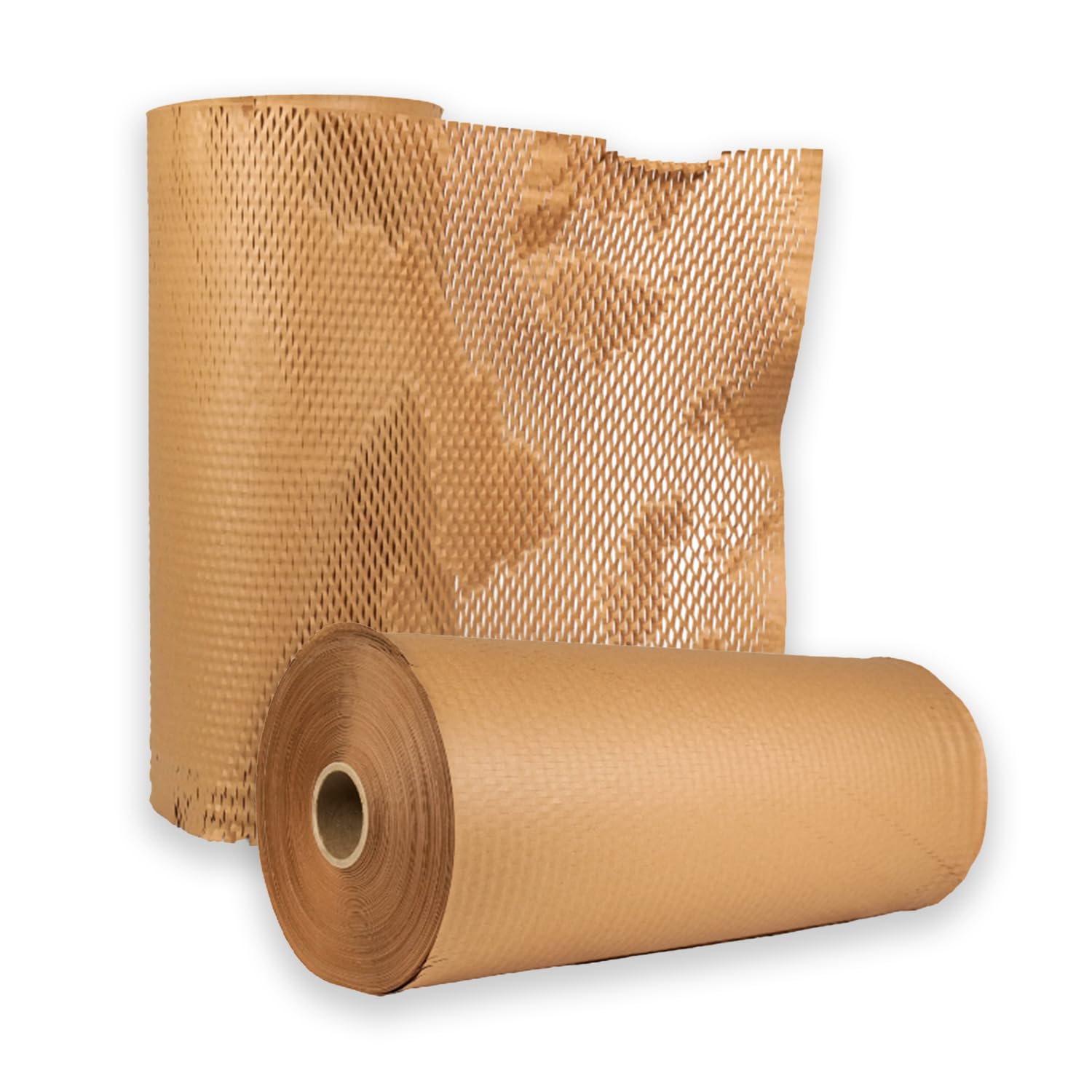 PSBM 2 Roll Honey Comb Packing Paper, 20 Inch x 1000 Feet Packaging Paper For Shipping Materials, Recyclable Honeycomb Paper