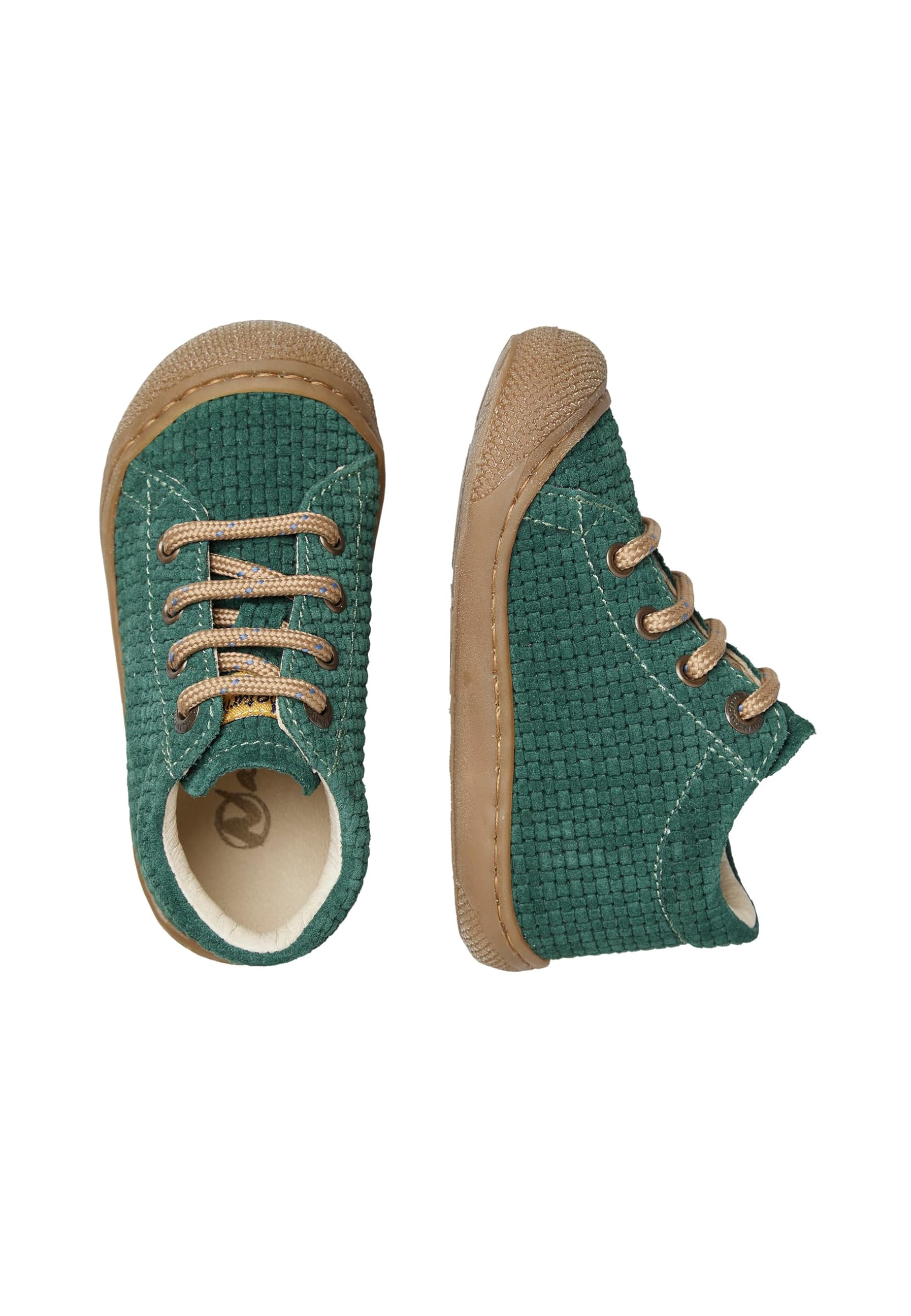 Naturino Scarpine Primi Passi in Suede, Verde- 17