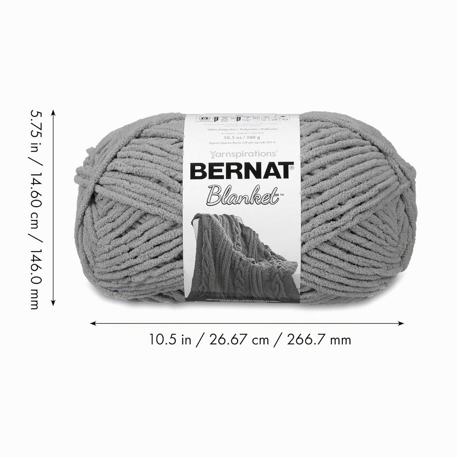 Bernat Manta de hilo BB, verde brumoso