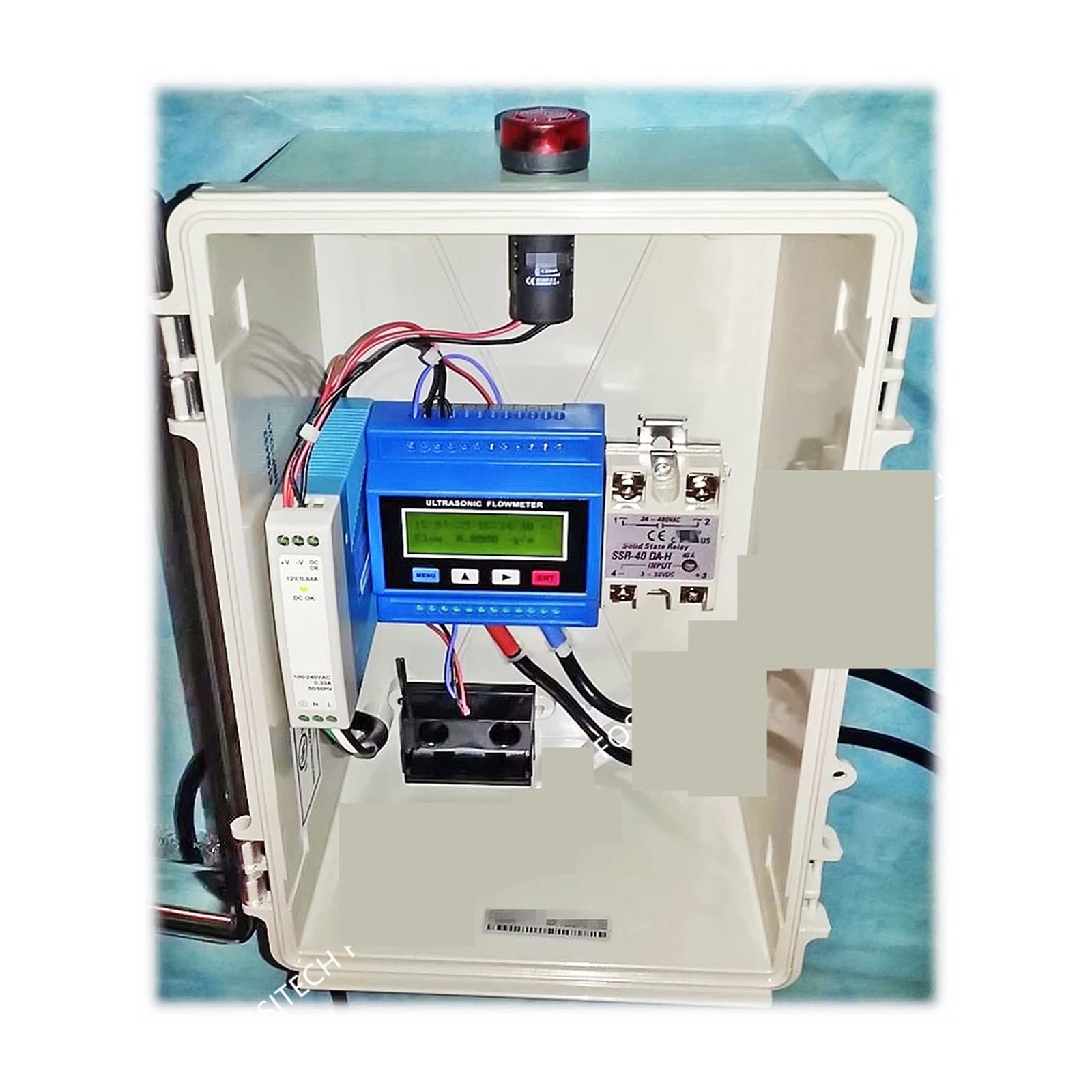 débitmètre d'eau, Module de débitmètre à ultrasons numérique TUF-2000M avec capteur TM-1 DN50~700mm indicateur compteur débitmètre d'eau