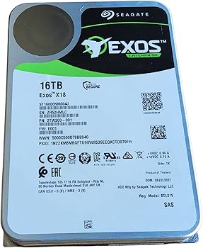 Amazon.com: Seagate Exos X18 ST16000NM004J 16 TB Hard Drive - 3.5
