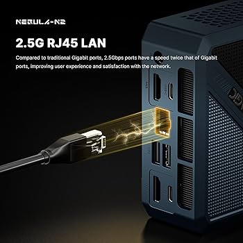 Amazon.com: origimagic N2 Mini PC, Ryzen 5 6600H (up to 4.5