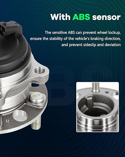 Miniatura 7 de SCITOO 1*Cojinete de rueda Buje izquierda posterior derecha para Hyundai 512646 BR930945 HA590646