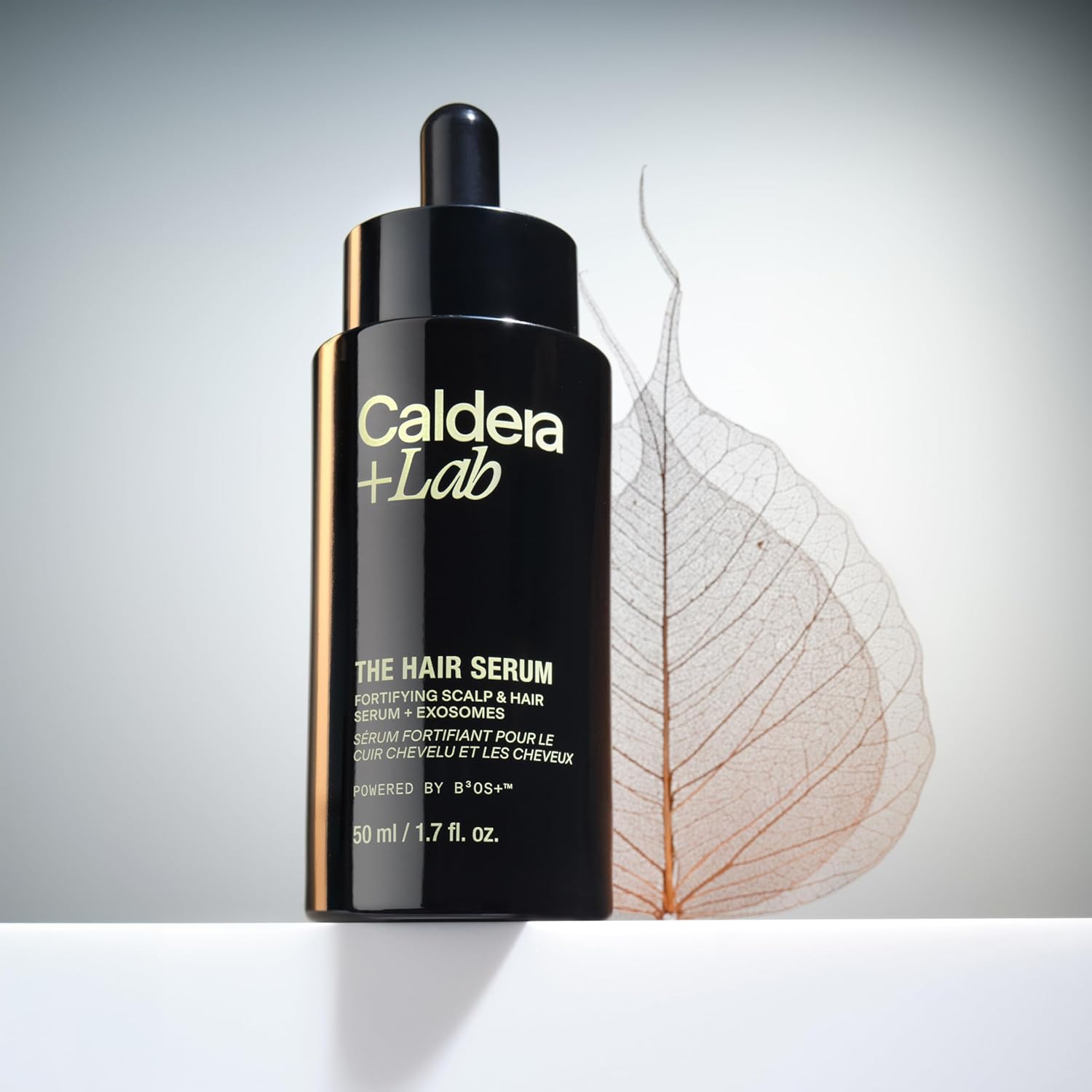 Caldera + Lab The Hair Serum | Men’s Thickening Serum for Thinning & Receding Hair, Supports Fuller & Stronger-Looking Hair, Dermatologically Tested - All Hair Types