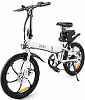 Amazon | RIOKO電動アシスト自転車 公道可 免許不要 折りたたみ