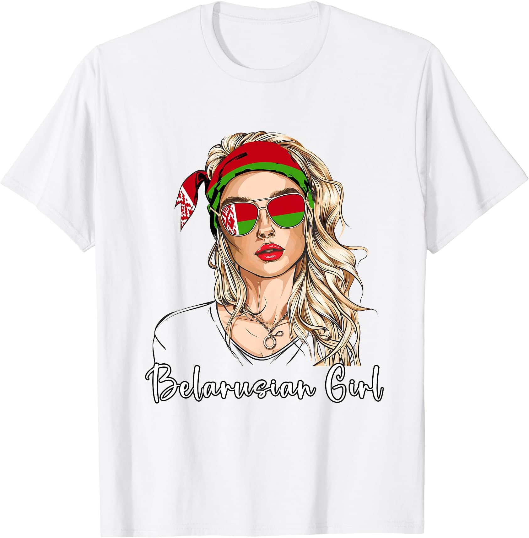 Belarus Flag Jersey Clothing for Women & MenBelarusian Flag Outfit for Woman Products Girl Belarus T-Shirt