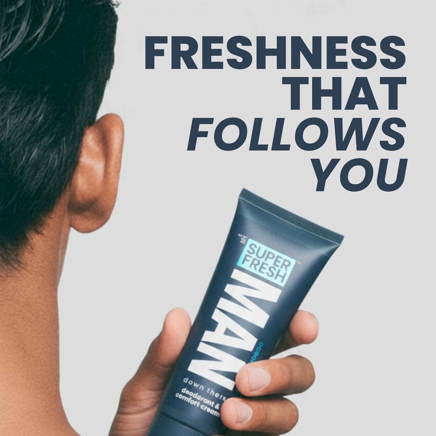 Super Fresh Ball Deodorant Lotion for Men Groin Butt and Body Hygiene Cream Controls Odor Prevents Chafing Aluminum Free Daily Freshness and Comfort Lotion Formula in Convenient 4 oz Tube - Image 4