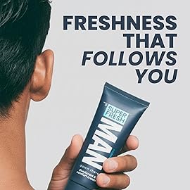 Super Fresh Ball Deodorant Lotion for Men Groin Butt and Body Hygiene Cream Controls Odor Prevents Chafing Aluminum Free Daily Freshness and Comfort Lotion Formula in Convenient 4 oz Tube