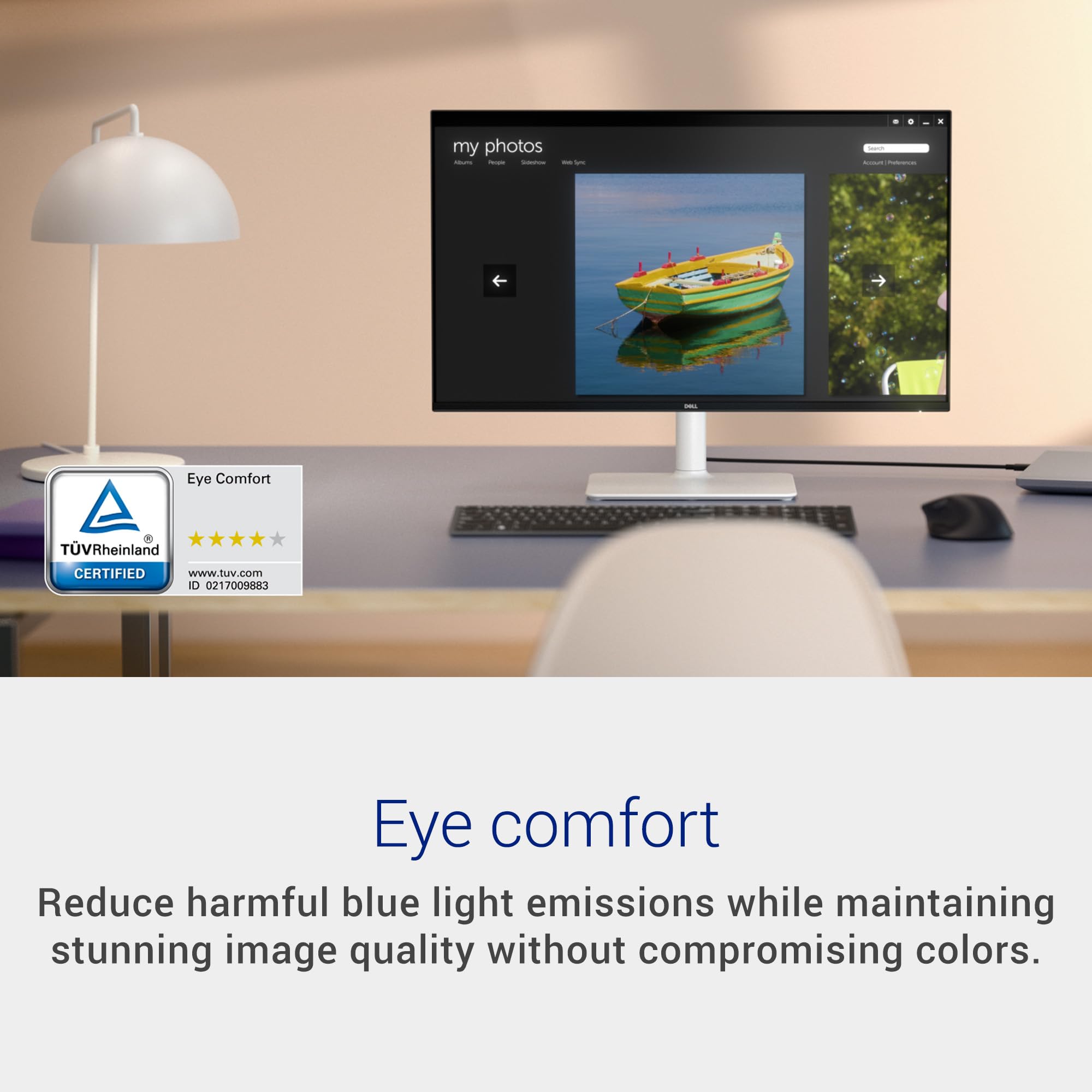 Monitor Dell 27 Plus QHD USB-C, S2725DC, ecrã QHD de 27 polegadas