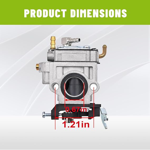 WYK-226 Carburetor for Echo Shindaiwa A021001171 A021001172 WYK-226 EA-410 Echo Earth Auger SRM-410U SRM-410U SRM-410X String Trimmer