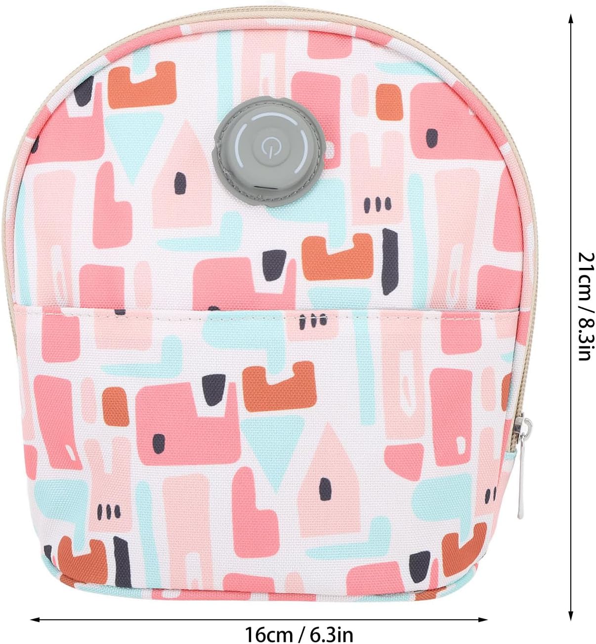 Portable Bottle Warmer, Keep Bottle Warm, USB Travel Milk Heat Keeper, Oxford cloth Bottle Warmer Bag Portable Milk Heat Keeper Cooling Insulation Thermostat Bag USB Charging