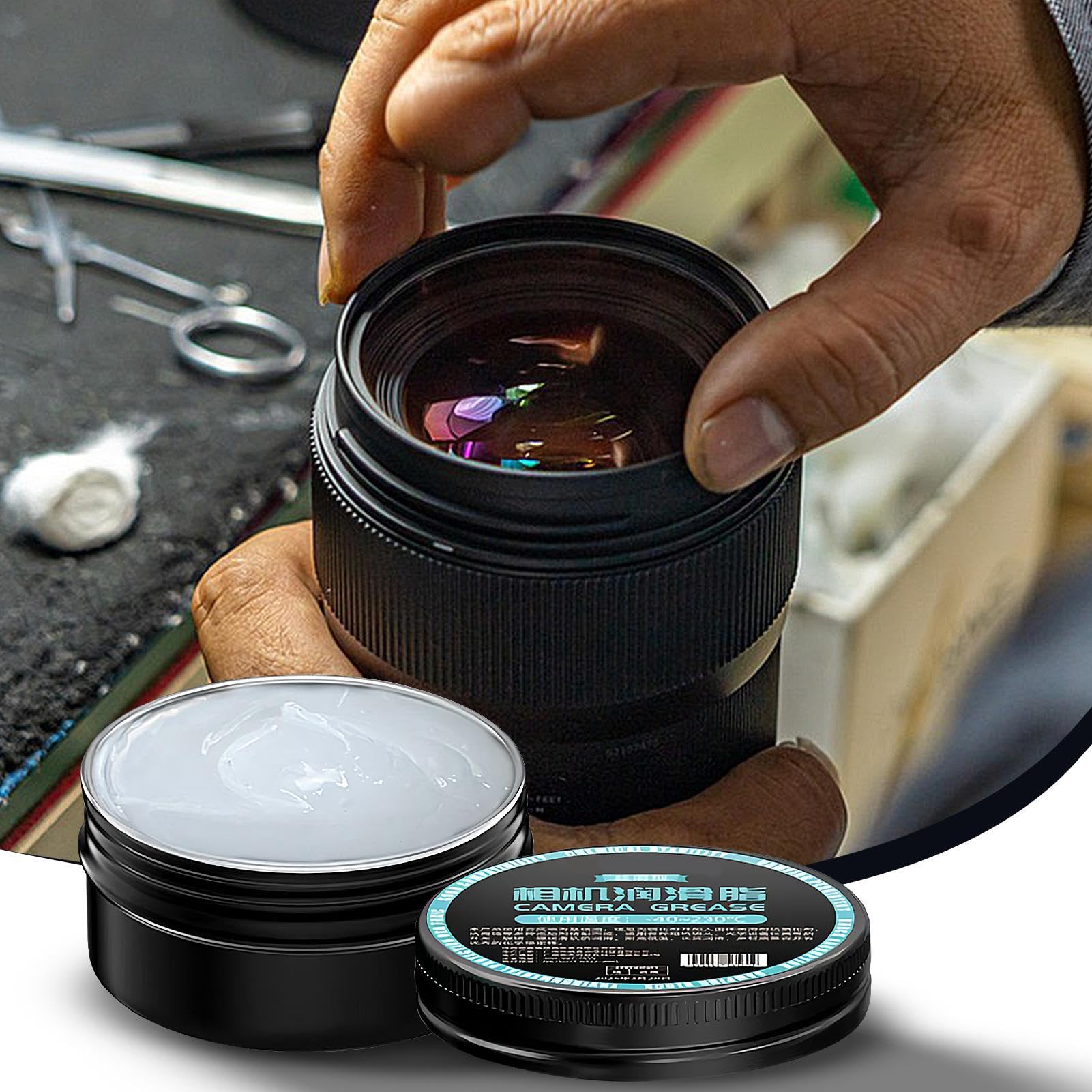 Graisse Lubrifiante Pour Objectifs Appareil Photo – 30g, Anti-crissement, Protection Usure
