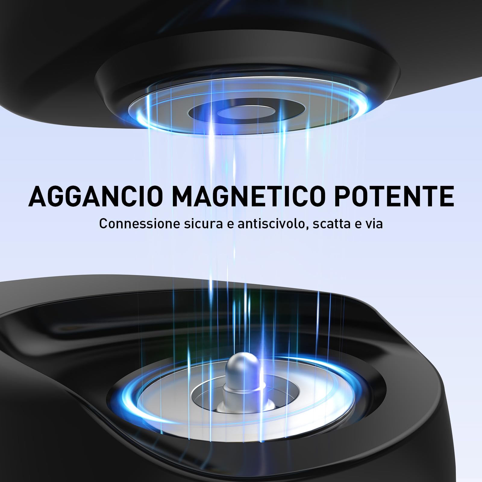 PRISMXR Set di ricarica Carina C1 compatibile con Occhiali Ray-Ban Meta, include cavo di ricarica magnetico & batterie sostituibili (+12h di autonomia) (Per Wayfarer - Regular)