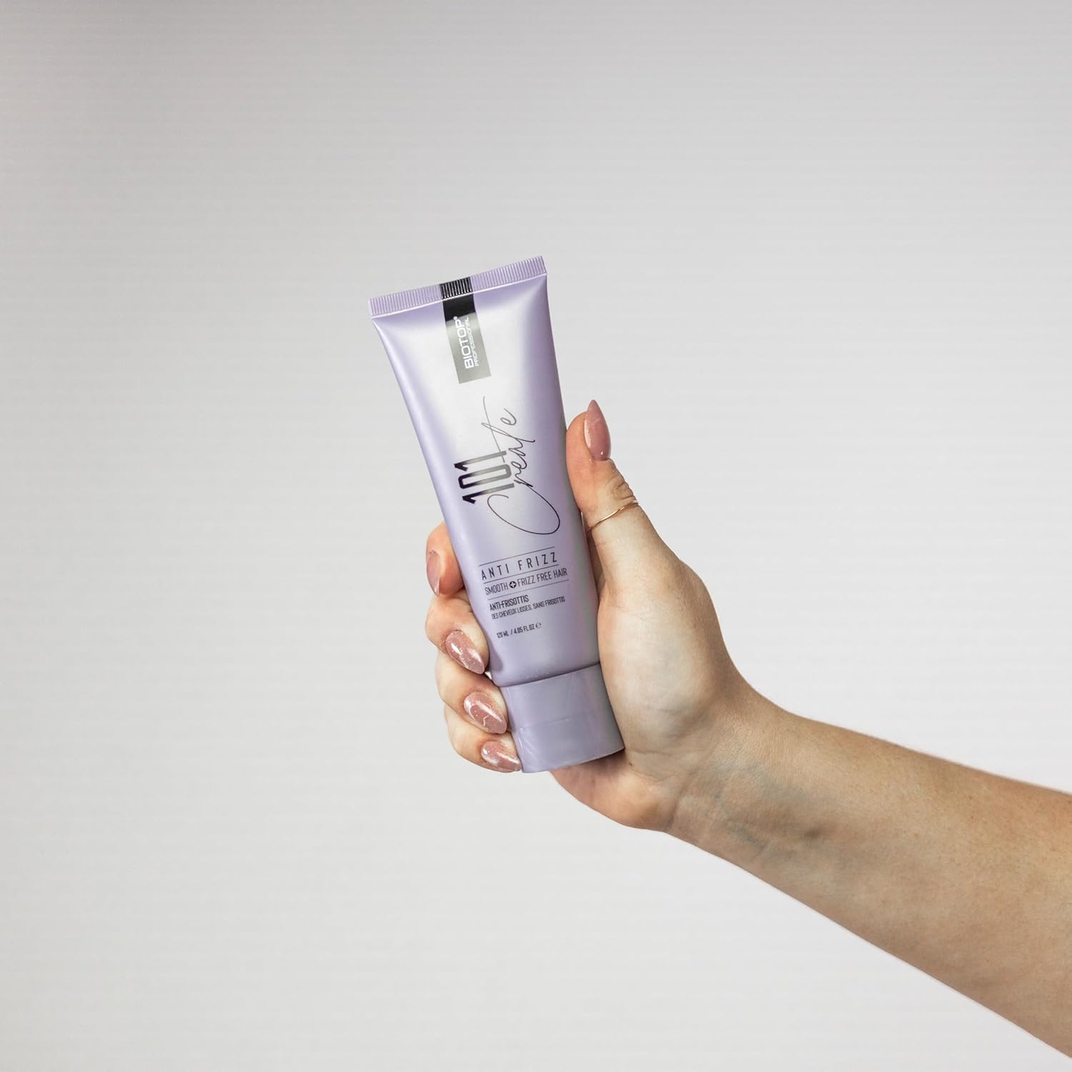 Biotop Professional 101 Anti Frizz Hair Cream - Lightweight Styling Cream for Frizz Control, Soft Texture & Glossy Shine - Nourishing & Protective Hair Products for Women & Men (4.05 Fl oz) - Image 2